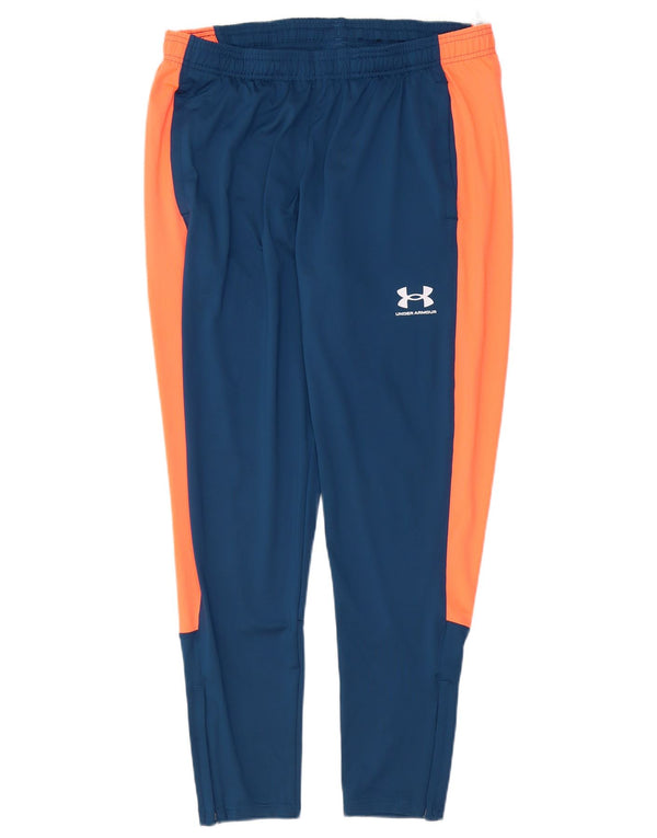 UNDER ARMOUR Pantalon de Survêtement XL Bleu Colorblock Polyester Homme