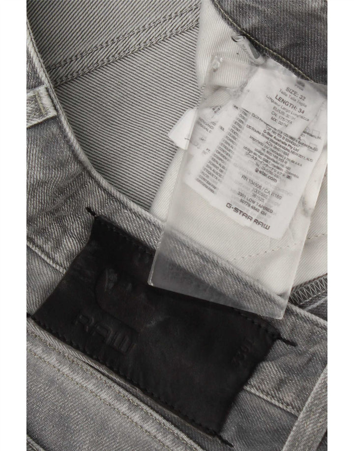 G-Star Jean Slim Homme W32 L34 Gris Coton