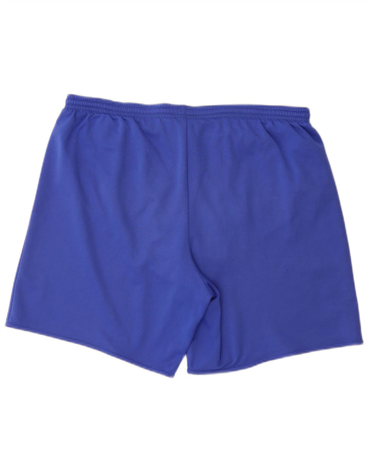 Adidas Hommes Climalite Sport Shorts Grand Bleu Polyester