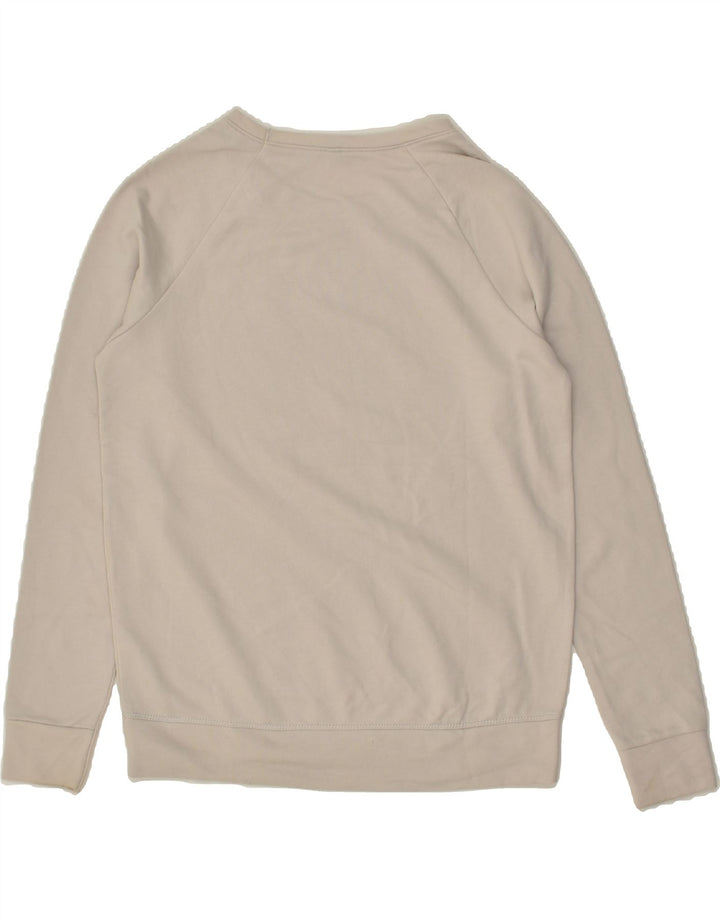 BENETTON Mens Graphic Sweatshirt Jumper Small Grey Cotton | Vintage Benetton | Thrift | Second-Hand Benetton | Used Clothing | Messina Hembry 