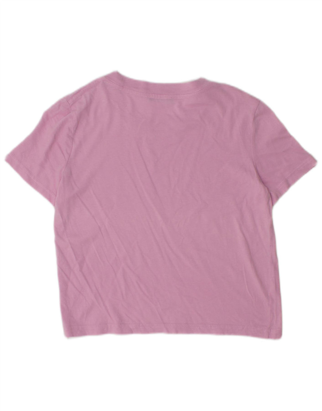 Zara Womens Crop T-Shirt Top UK 10 Petit Rose
