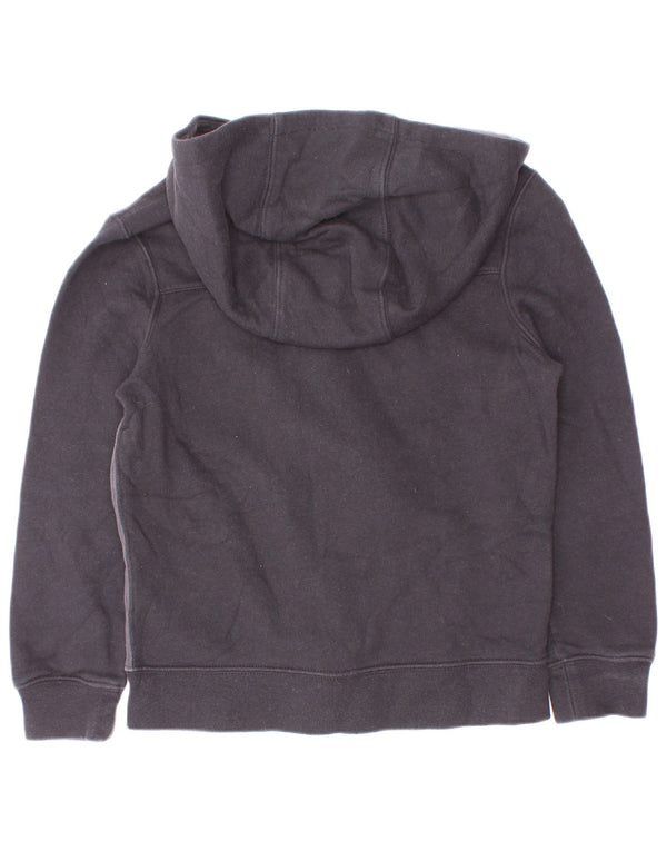 Nike Pull à capuche zippé pour garçon 6-7 ans XS Noir Colorblock Coton