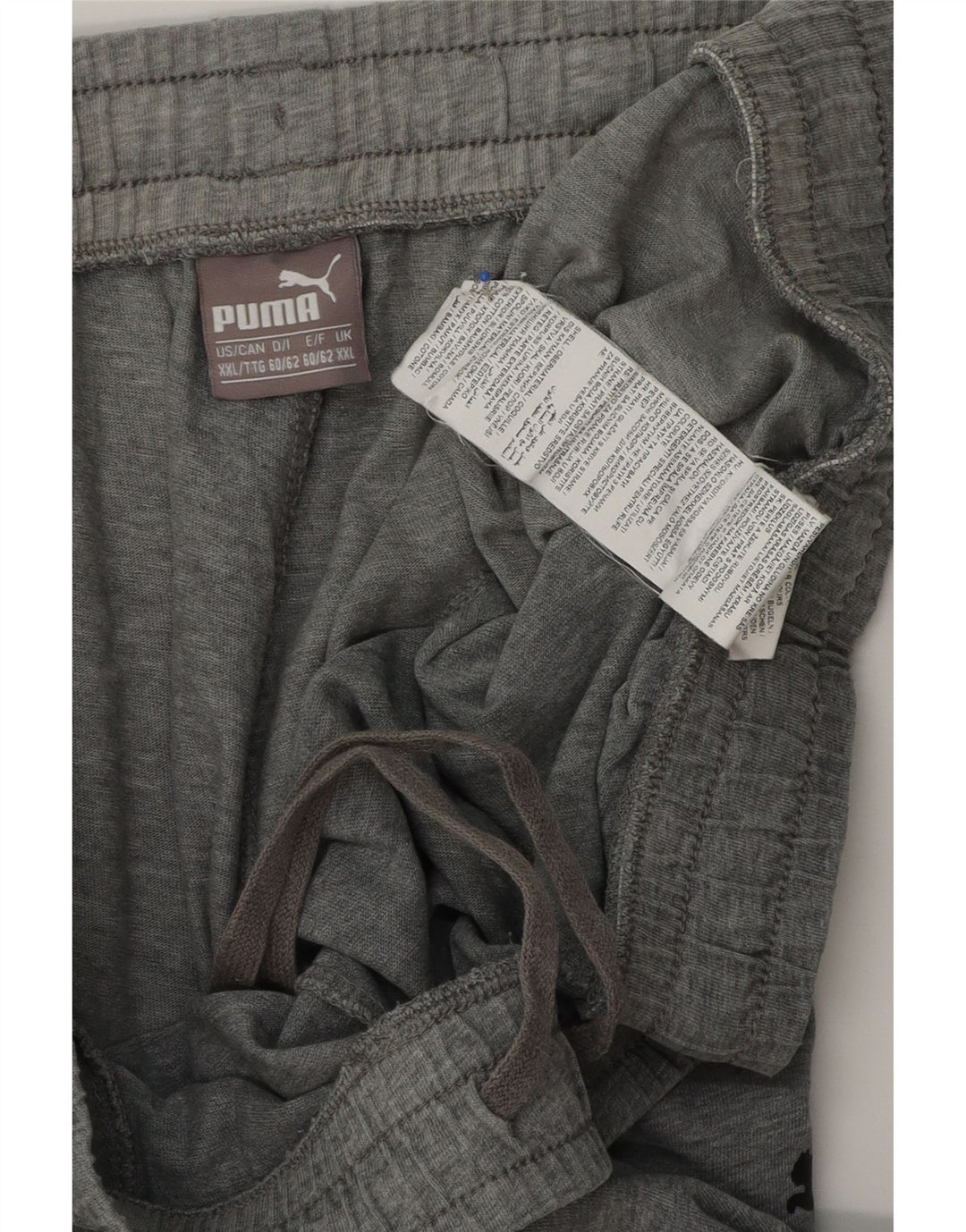 PUMA Short de sport graphique pour homme 2XL Gris Coton