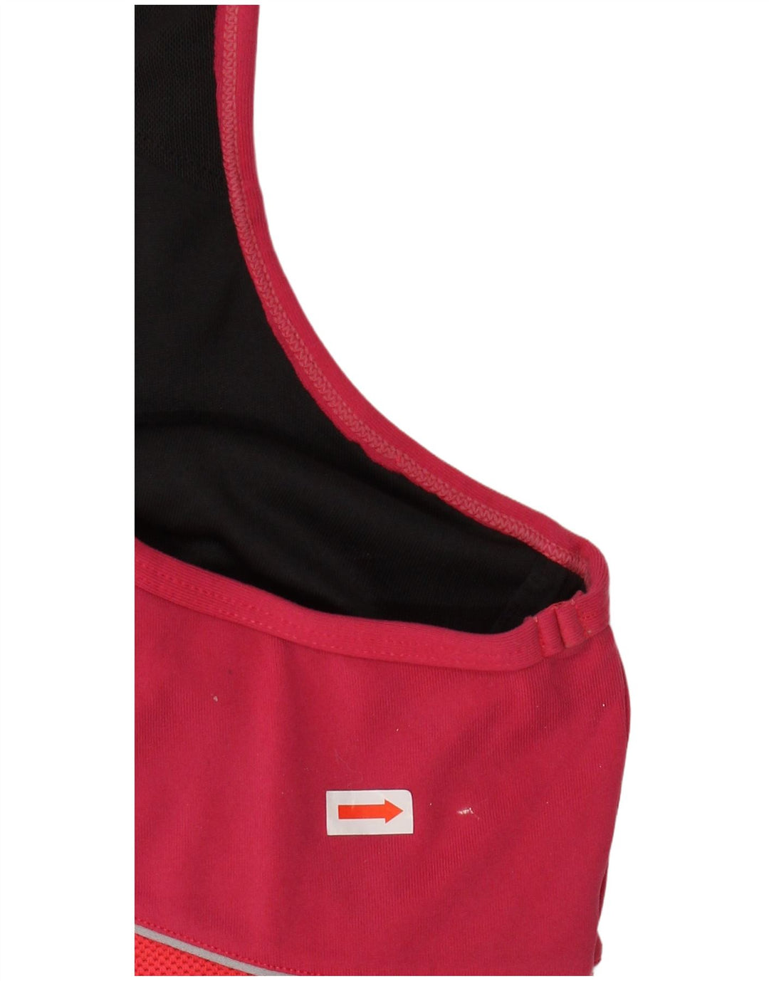 NIKE Débardeur court Dri Fit pour femme UK 16/18 XL Rose Colourblock