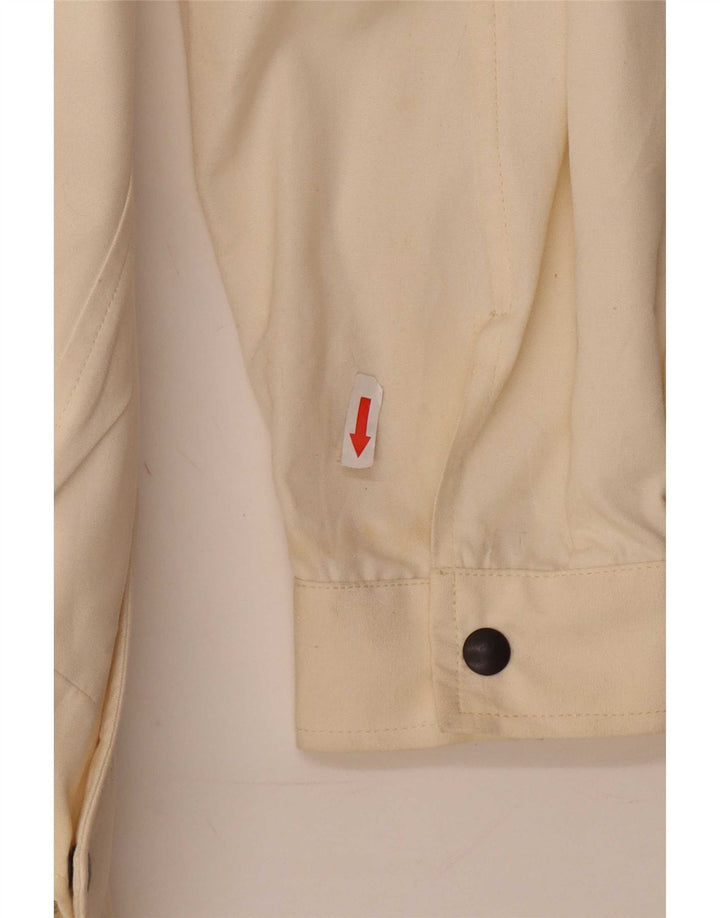 Alexander Veste Bomber Homme IT 54 2XL Blanc Cassé Coton