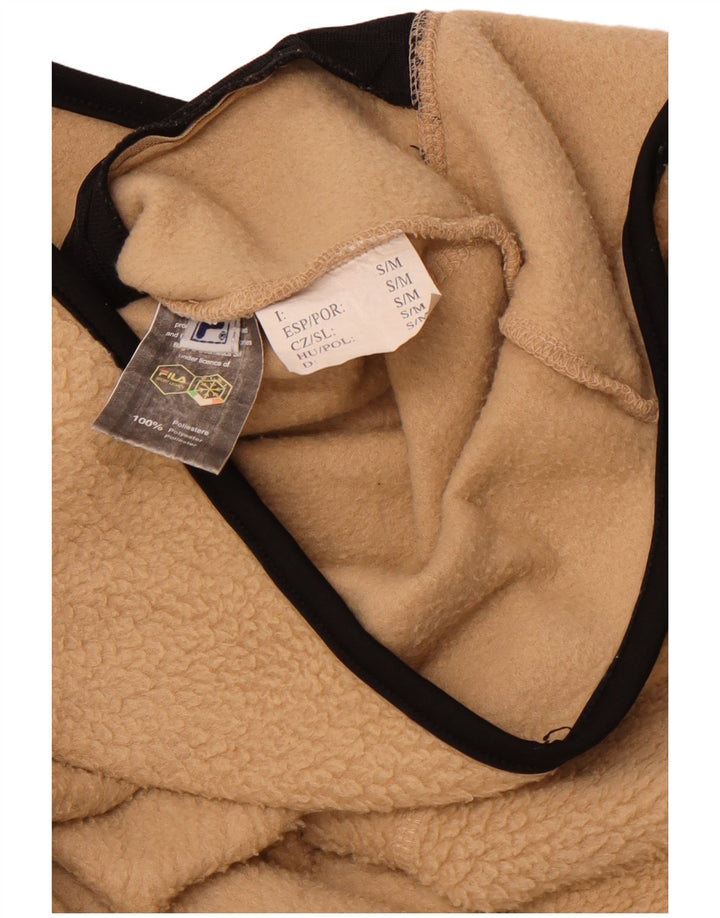 FILA Veste Polaire Femme UK 38 Beige Moyen Polyester