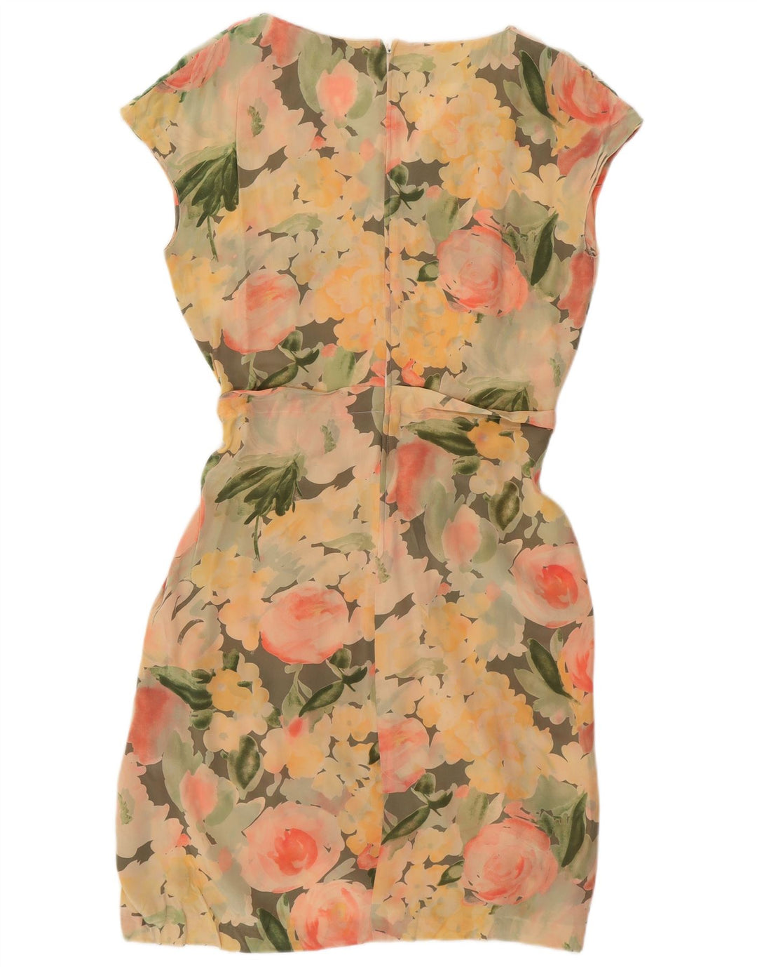 MIMMINA Robe fourreau pour femme UK 12 Medium Multicolore Floral