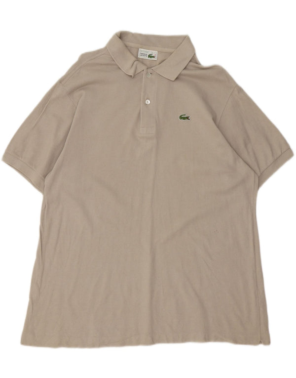 Lacoste Polo Homme Taille 6 XL Coton Beige