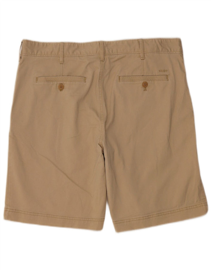 IZOD Short Chino Homme Eau Salée W36 Grand Coton Beige