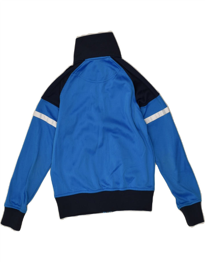 DIADORA Boys Tracksuit Top Jacket 7-8 Years Medium Blue Polyester | Vintage Diadora | Thrift | Second-Hand Diadora | Used Clothing | Messina Hembry 