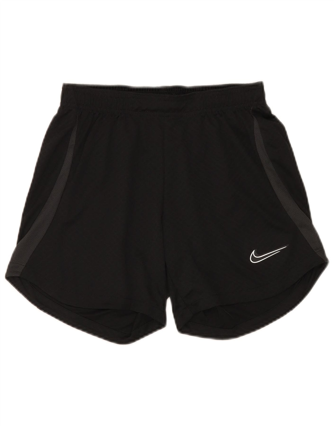 Nike Short de sport Dri Fit pour femme UK 8 Small Noir Polyester