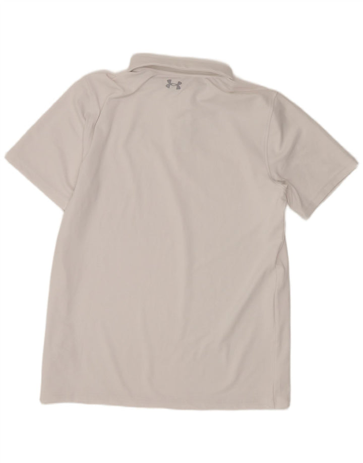Under Armour Polo Garçon 13-14 ans XL Blanc Polyester