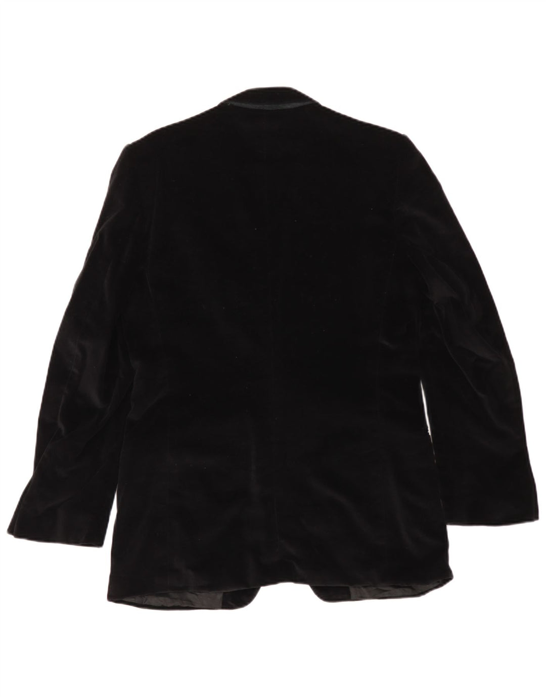 Issimo Veste blazer en velours à 2 boutons pour homme UK 36 Small Noir