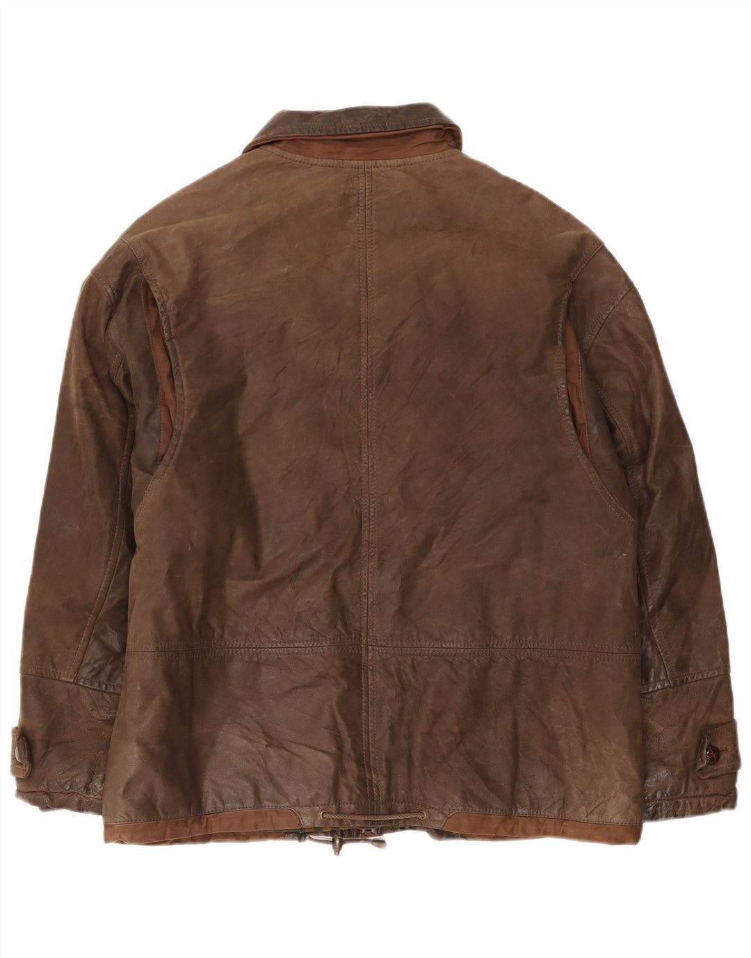 CONBIPEL Veste en cuir pour homme UK 40 Grand cuir marron
