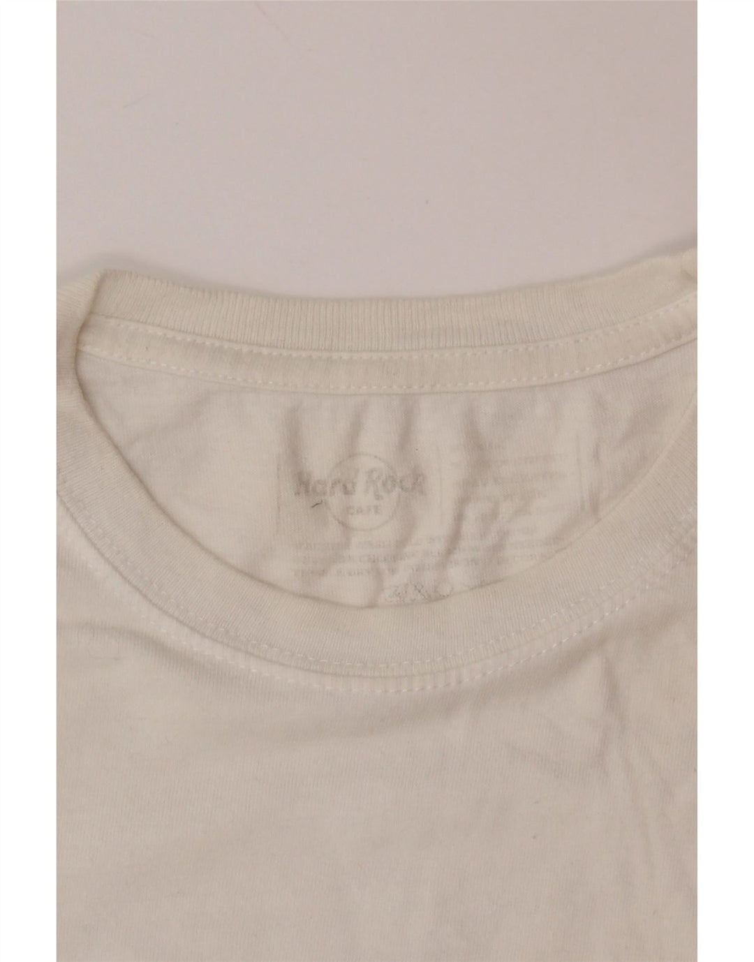 HARD ROCK CAFE T-shirt graphique Florence pour homme Petit motif cachemire blanc