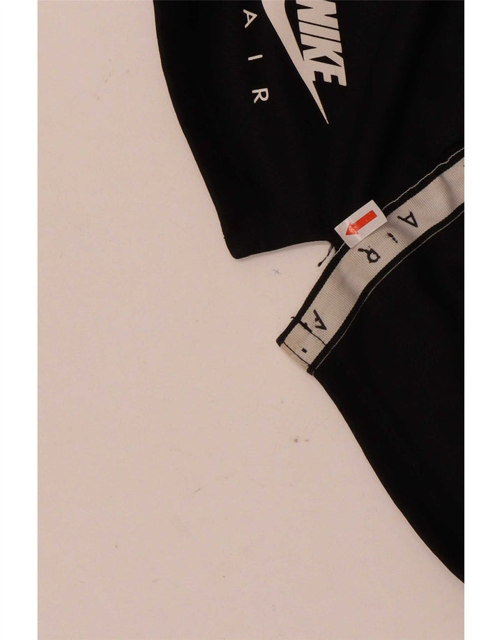 Nike Short de sport graphique pour femme UK 14 Polyester color block noir moyen