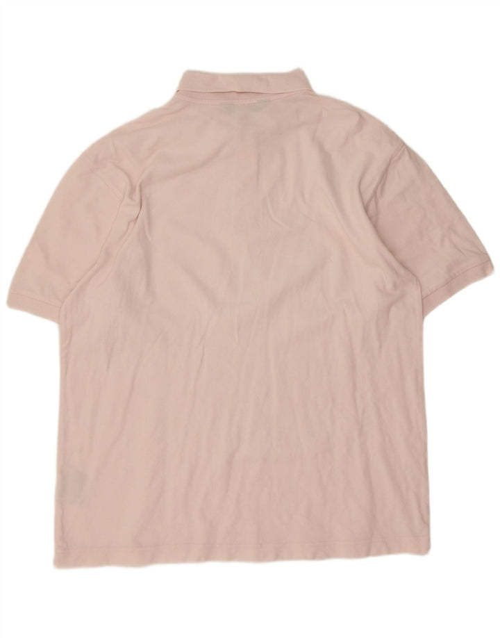 Kappa Polo Regular Fit Homme Coton Rose Large