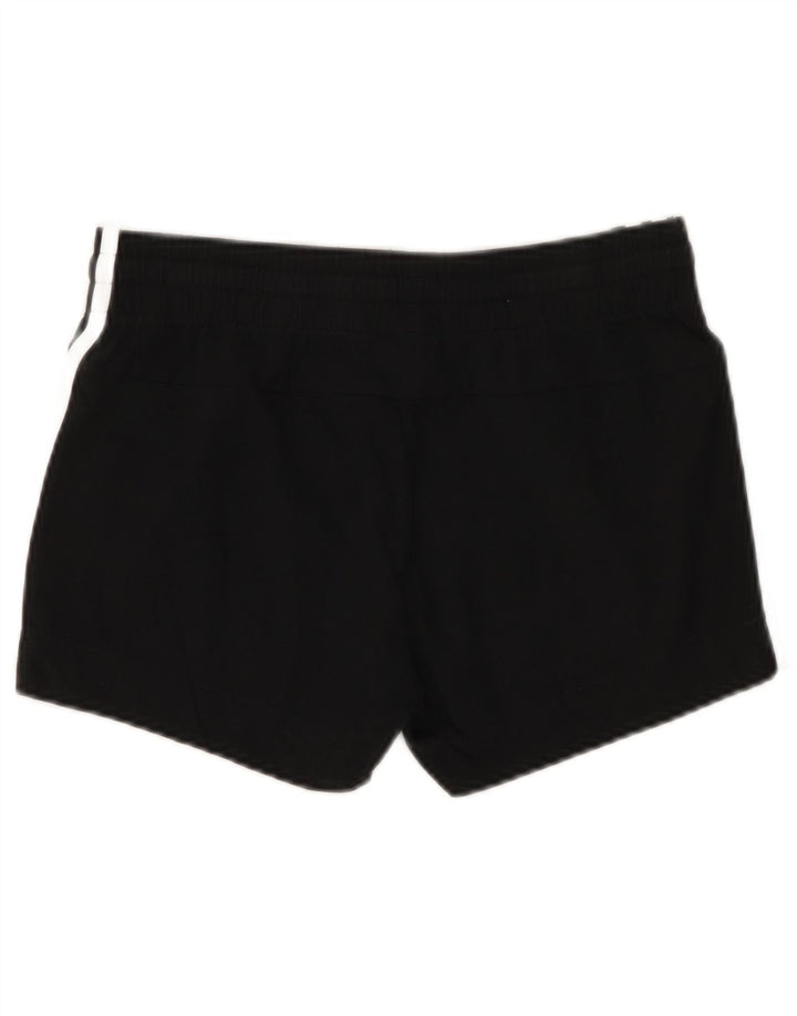 ADIDAS Short de sport pour femme UK 8/10 Petit coton noir