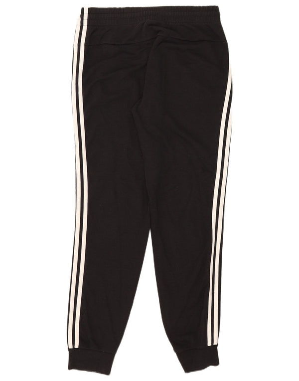Adidas Pantalon de survêtement pour femme Joggers UK 12/14 Coton noir moyen
