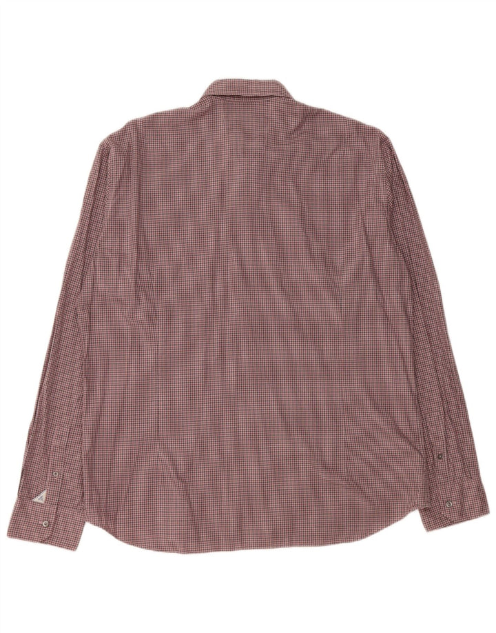 JOOP Chemise Homme XL Coton Carreaux Rose