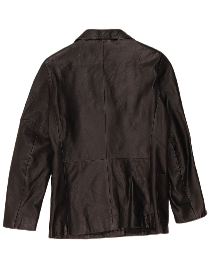 Jet Plane Veste en cuir femme IT 44 Medium Noir