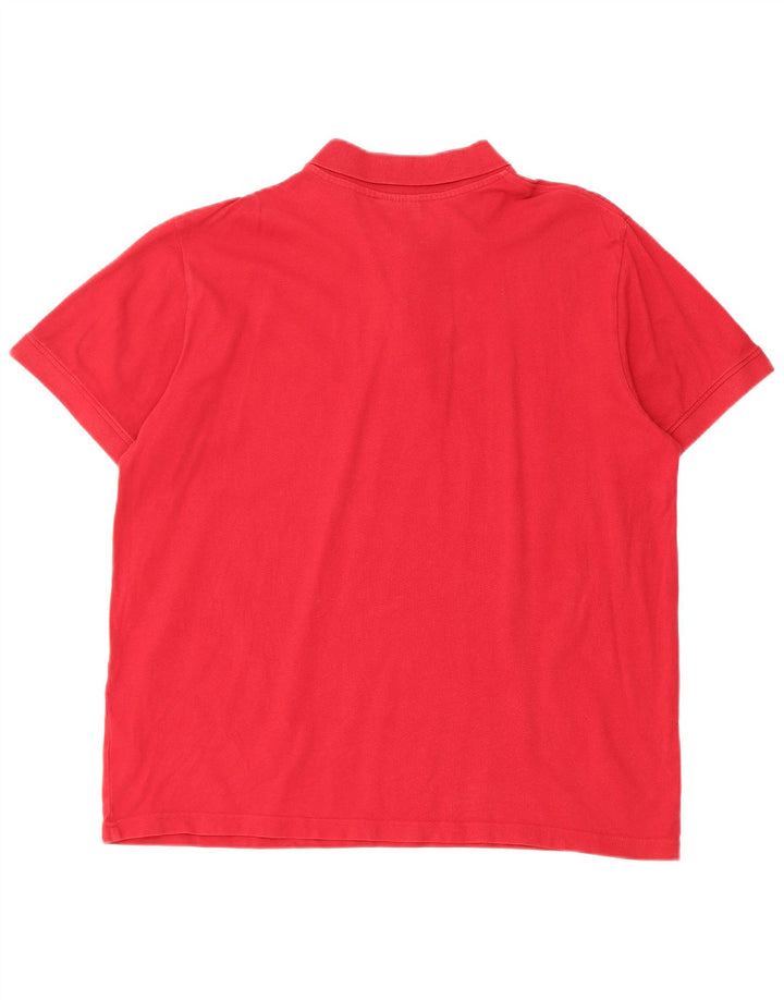KAPPA Polo Homme XL Rouge Coton
