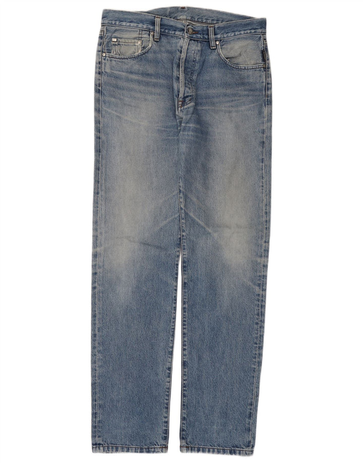 LACOSTE Jean Droit Homme W34 L34 Bleu