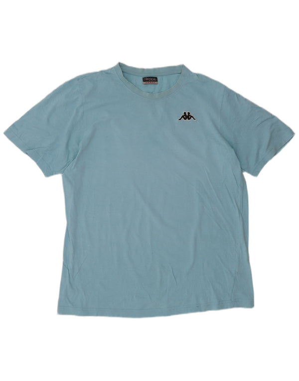 Kappa T-Shirt Homme Haut Large Bleu Coton