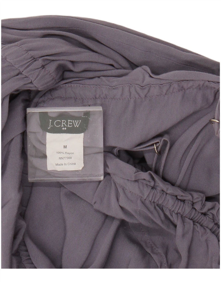 J. Crew Robe d'été pour femme UK 12 Rayonne violette moyenne