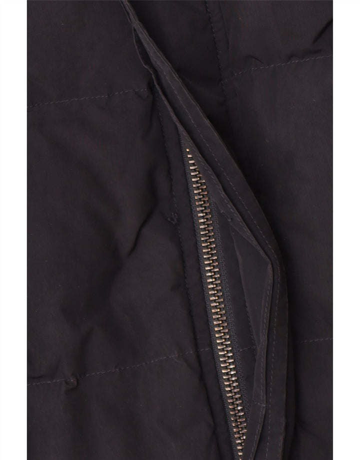 Woolrich Manteau rembourré pour homme UK 38 Bleu marine moyen
