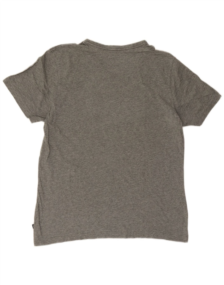 Puma T-shirt graphique pour homme, grand, gris