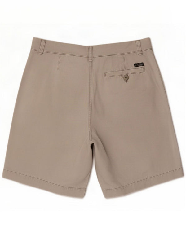 Marks & Spencer Short chino pour homme Medium W32 Beige Coton