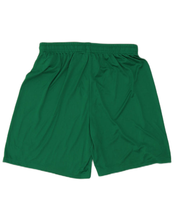 Kappa Mens Berwick Rangers F.C. Sport Shorts Large Green Polyester