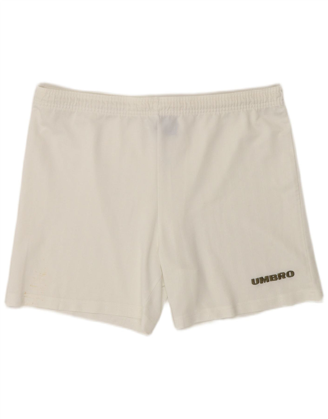 Umbro Short de Sport Homme Grand Blanc Polyester