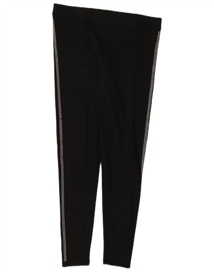 Marks & Spencer Leggings Femme UK 18 XL Noir Viscose