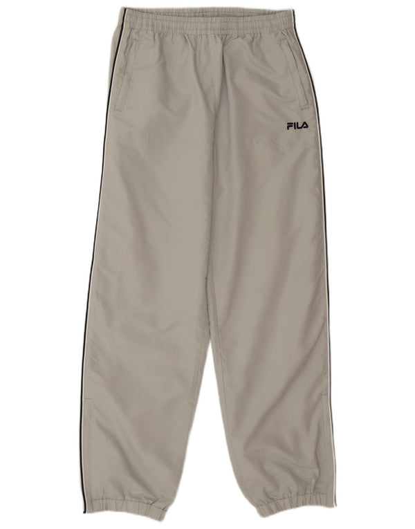 Fila Pantalon de Survêtement Graphique Homme Joggers Large Vert Polyester