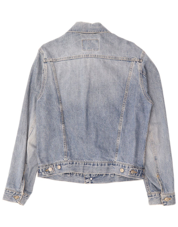 LEVI'S Veste en Jean Homme UK 38 Bleu Moyen Coton