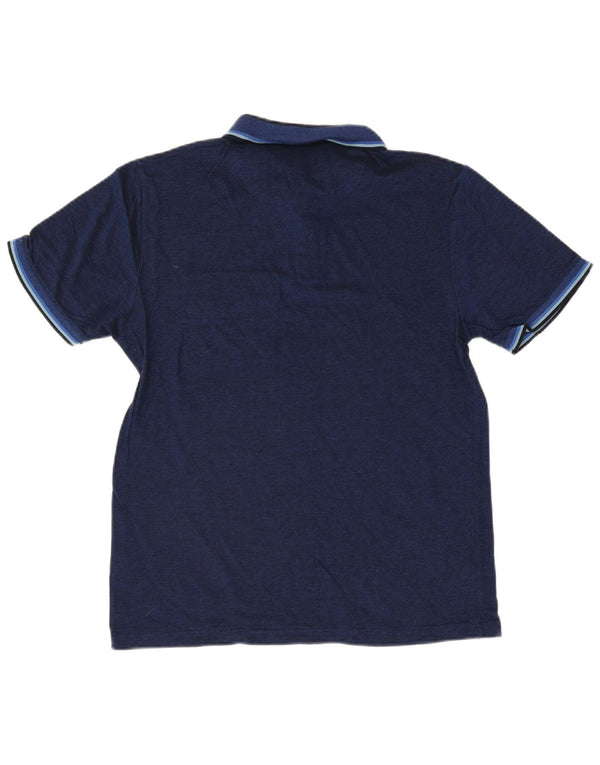 Penguin Polo Homme Large Bleu Marine Rayé Coton