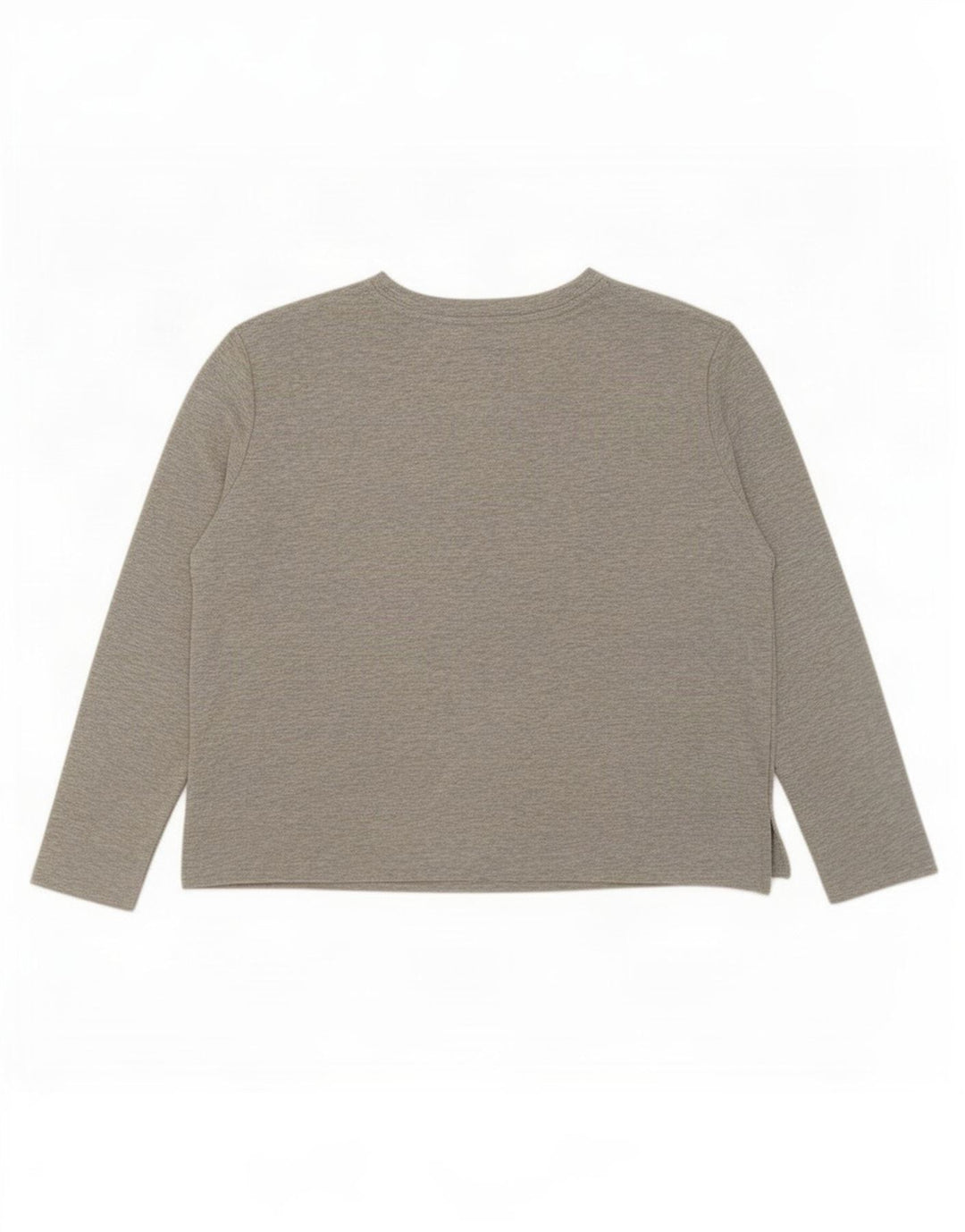 Marks & Spencer Haut graphique à manches longues pour femme UK 16 Large Gris Colorblock