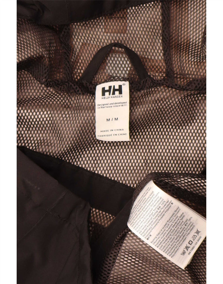 Helly Hansen Veste de pluie à capuche pour femme UK 14 Medium Noir Polyester