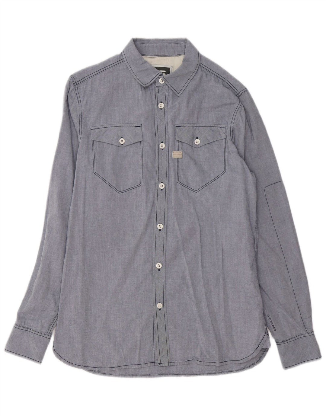 G-STAR Chemise Homme Bleu Moyen Coton