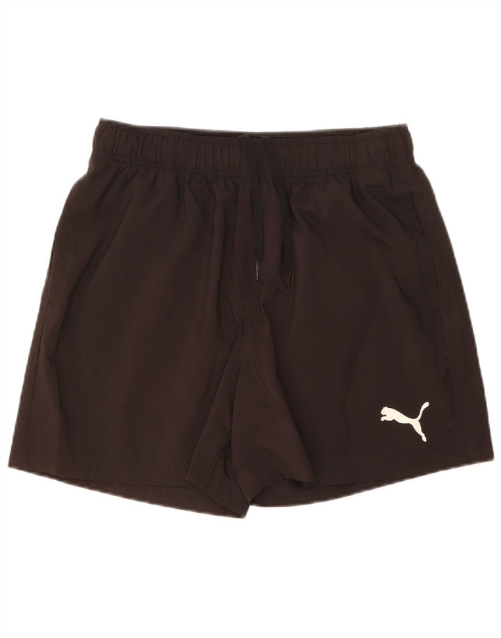 Puma Short de Sport Homme Noir Moyen Polyester
