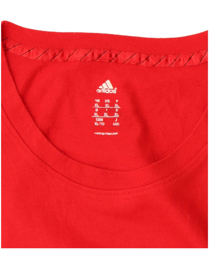 Adidas T-shirt graphique pour homme XL Rouge