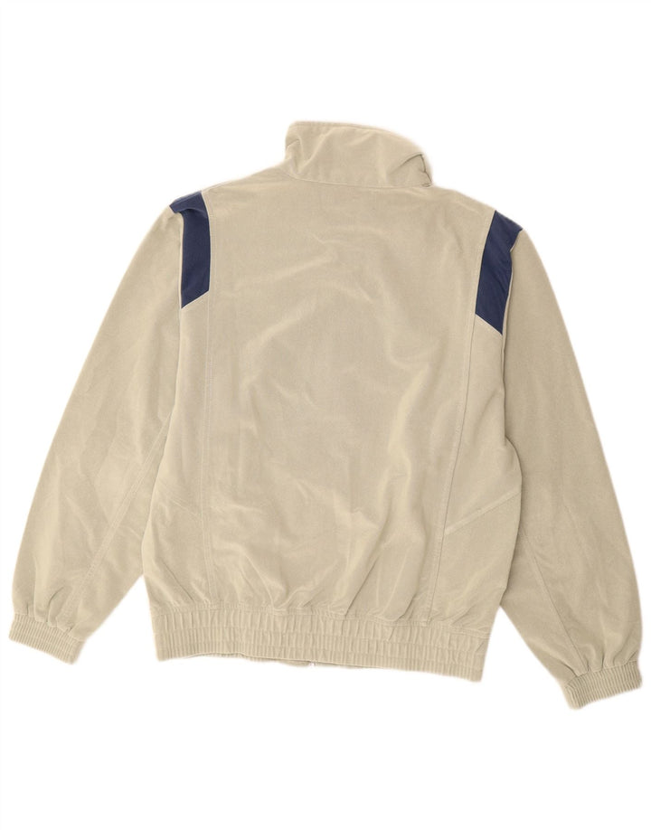 KAPPA Veste de Survêtement Homme Petit Beige Colorblock Polyester