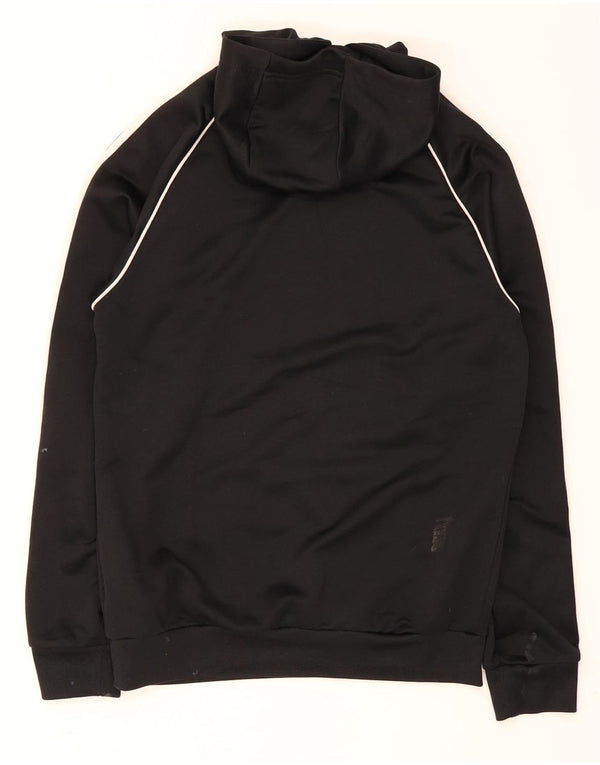 Adidas Pull à capuche pour homme XS Noir Polyester