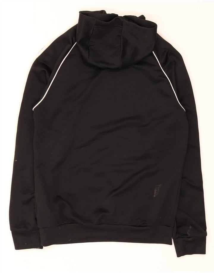 Adidas Pull à capuche pour homme XS Noir Polyester