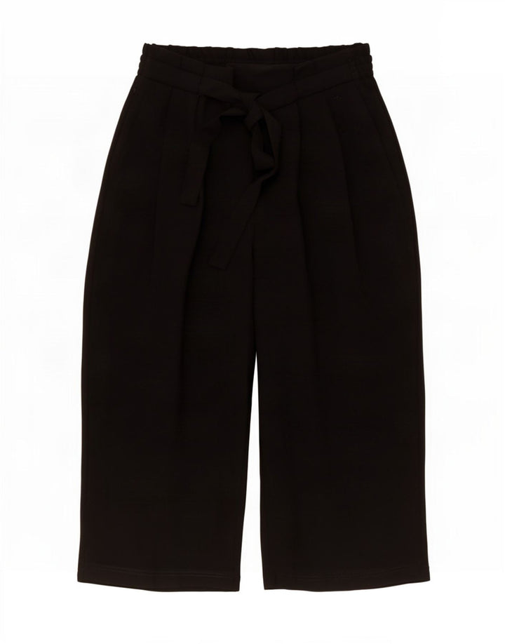 Zara Pantalon Capri Femme Petit W27 L21 Noir