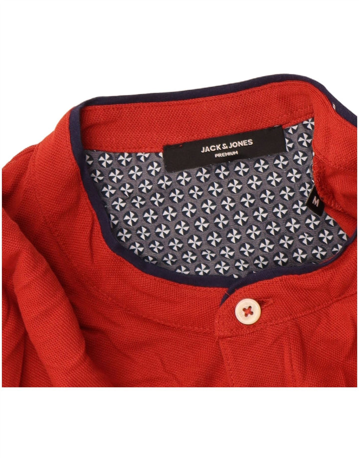 JACK & JONES Polo Homme Rouge Moyen Coton