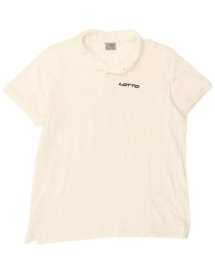 Lotto Polo Homme 2XL Blanc