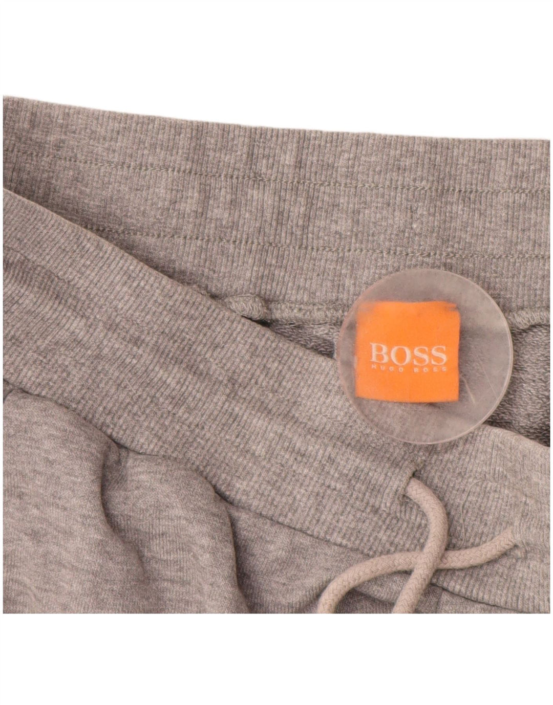 HUGO BOSS Pantalon de Survêtement Joggers Homme Gris Moyen Coton